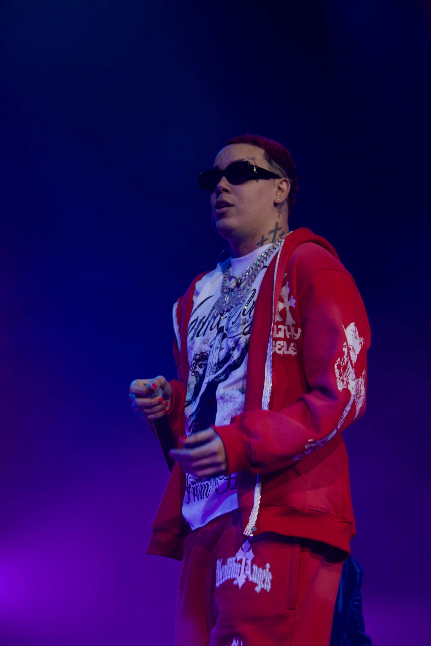 WEALTHY ANGELS OG SWEATSUIT “BLOODY RED”